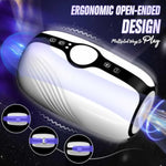 Automatic Male Masturbator Cup For Men, Open Ended Male Sex Toys For Penis Stroker With 3 Clamping Sucking & 7 Vibrating Modes, Pocket Pussy Penis Vibrator Male Blowjob Machine Adult Toys For Men