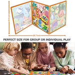 Magnetic Puzzles For Kids Ages 4-6 - 36 Pieces Sudoku Toddler Puzzles Ages 2-4 - Travel Games For Kids Ages 3-5 - Animal Jungle Sea Toddler Travel Toys - Car Airplane Road Trip Games