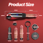 Sex Machine Wireless Thrusting Dildo Vibrator, Remote Control Adult Toys
