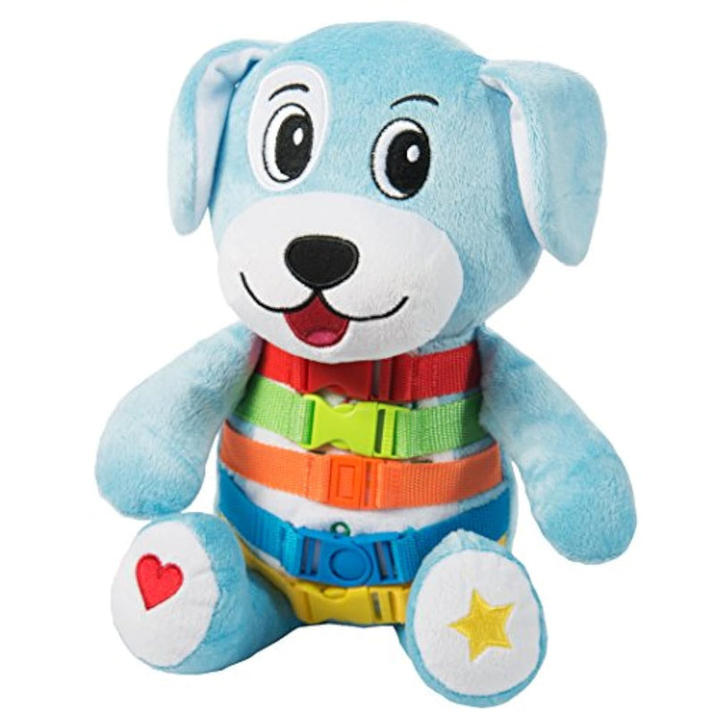 Barkley Dog - Plush Animal Learning Toy - Develop Fine Motor Skills - Counting And Color Recognition Stuffed Animal - Perfect Travel Toddlers Essentials