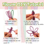200 Pcs Green Pipe Cleaners, 12 Inch x 6mm Chenille Stems for DIY Crafts
