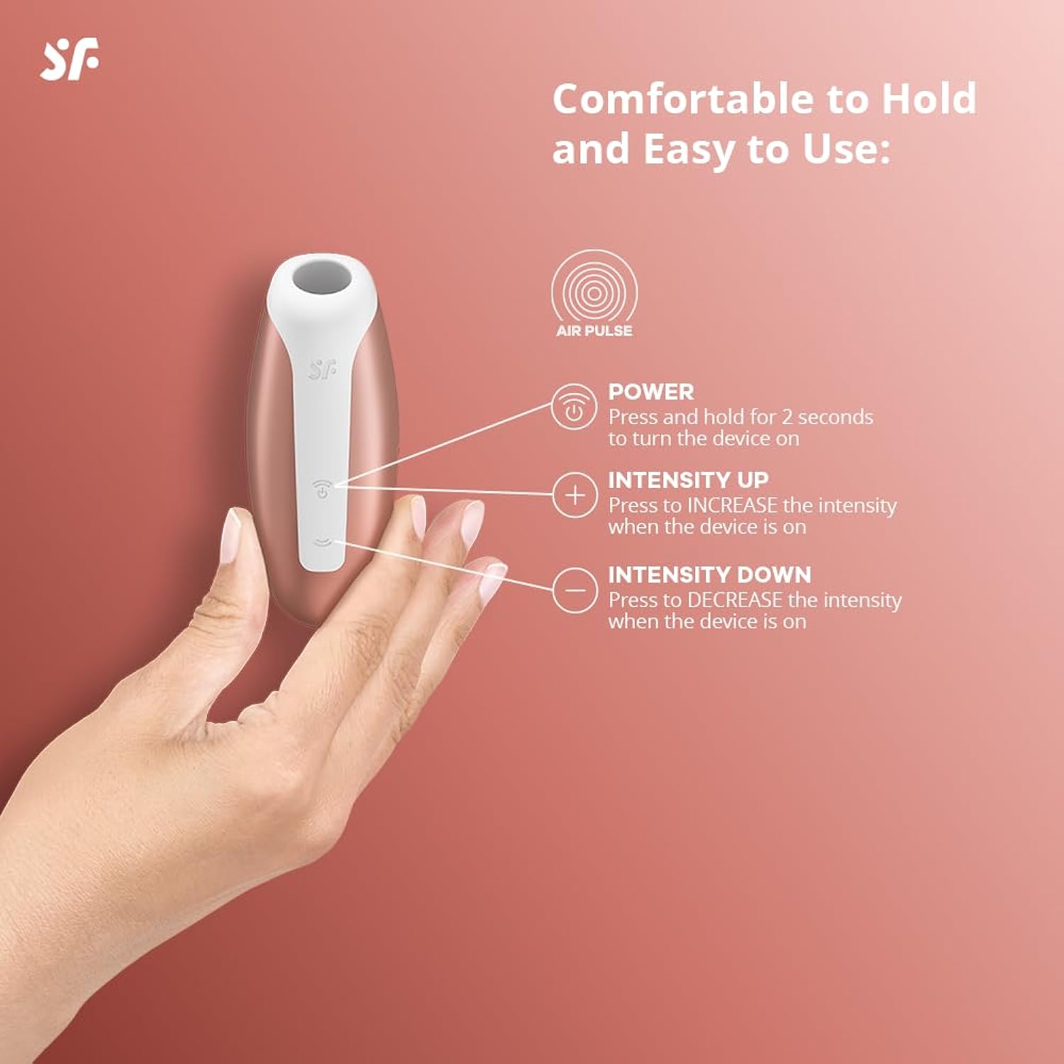 Love Breeze Vibrator Sex Toy | Adult Toys For Women | Clitoral Airpulse  Vibrator | Vibrating Sexual Pleasure Device | Stimulation Vibrators |  Female Wellness Tools | Woman Sextoy (Orange)  BlessMyBucket
