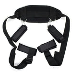 Bdsm Sexual Restraints & Sex Toys, Includes Gag, Leg Sex Restraints With Neck To Ankle/Thigh Cuffs, Bondage, Breast Clips, Gags, Blindfolds, Adult Games, Role Play, Adjustable Sm, Women, Couples