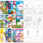 20 Pack Mini Coloring Books for Kids, 5.1 x 7 Inch, Party Favors & Goodie Bag Stuffers
