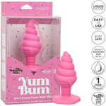 Naughty Bits Yum Bum Ice Cream Cone Butt Plug, Multi-Colored