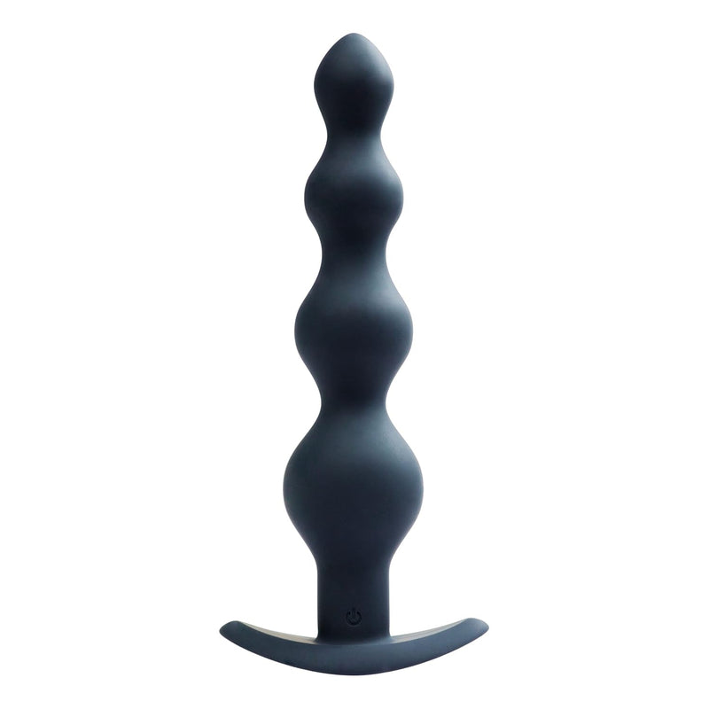 Earth Quaker Anal Vibrator, Rechargeable Mens Prostate Vibe, Adult Sex Toy, Easy Insertion Round Tip, Quick Removal Grip Handle (Just Black)