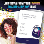 Lyric Legend 90S Hip-Hop And Rap - Music Trivia Game To Finish The Lyrics And Argue For The Correct Songs. Great For Groups, Gifts, Game Night, And Parties. Sing Along And Quiz Your Friends And Family