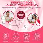 App Remote Control Vibrator G-Spot Panty – Wearable Vibrator For Women With Long Distance Bluetooth, Multiple Vibration Modes, And Rechargeable Design – Discreet, Premium Adult Sex Toy For Couples