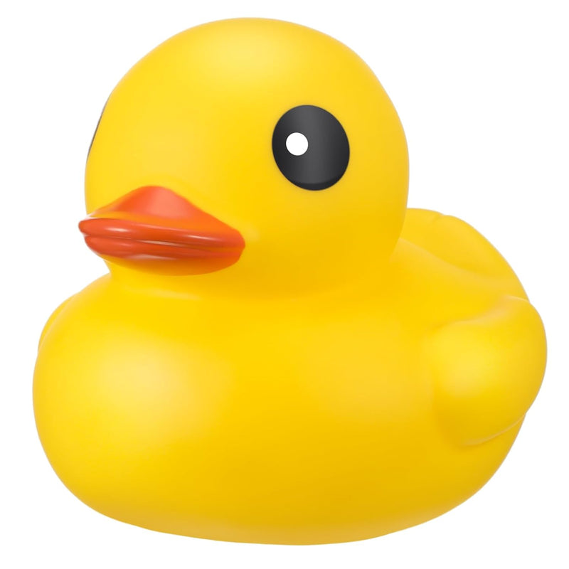 Honoson 6.89 Inch Giant Rubber Duck Big Rubber Duck Large Duck Bath Toy wit
