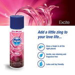 Excite Tingling Water Based Condom Compatible Lubricant With Reaquav8 Technology 4.4 Fl Oz (130Ml)