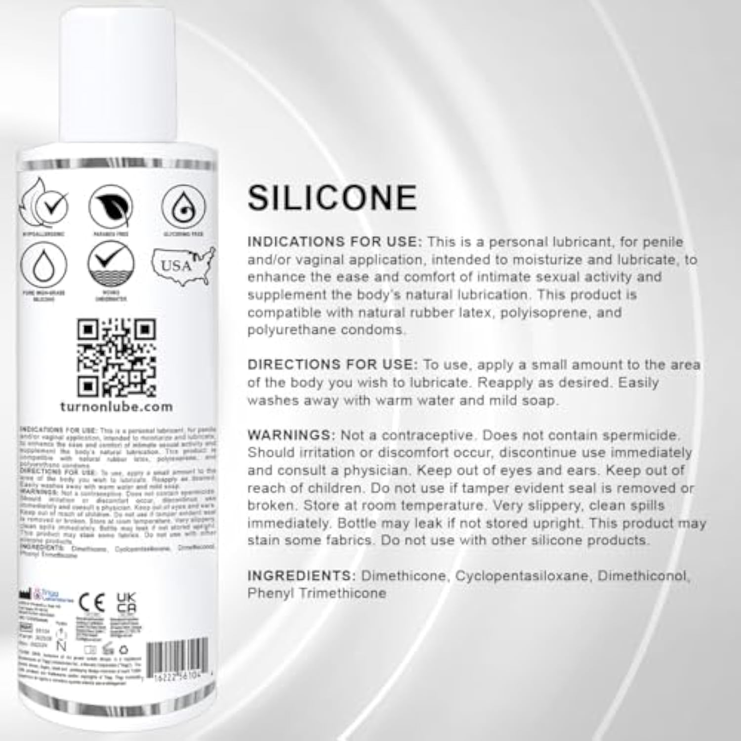 Silicone-Based Premium Personal Lubricant | Long Lasting Performance, Ultra Slick & Silky Smooth, Condom Safe Lube For Men, Women, And Couples, 8 Fl Oz BlessMyBucket Silicone-Based Premium Personal Lubricant | Long Lasting Performance, Ultra Slick & Silky Smooth, Condom Safe Lube For Men, Women, And Couples, 8 Fl Oz BlessMyBucket