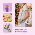 Glow in the Dark Rubber Band Bracelet Making Kit for Girls Age 7+