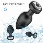 Anal Plug Vibrator With 3Pcs Butt Plug,Prostate Massager Anal Plug Vibrator,Wireless Remote Control 10 Frequency Vibration Mode, Adult Sex Toys & Games, Suitable For Men And Women And Couples Fun