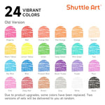 576 Count Bulk Crayon Set, 24 Boxes of 24 Colors, Non-Toxic School Supplies