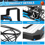 Basketball Hoop Indoor For Kids, Mini Basketball Hoop With 4 Balls, Basketball Toys For 3 4 5 6 7 8 9 10 11 12 Year Old Boys