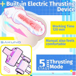 Automatic Male Masturbator Torso Electric Sex Doll 5 Thrusting 4.41Lb Adult Toys Men Stroker Stimulation Pocket Pussies Penis Toys Sex Machine