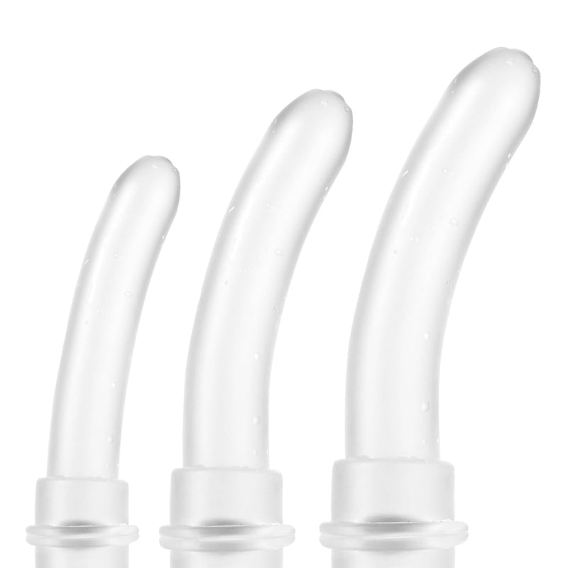 Anal Plug Training Sets3 Sizes Anal Dildos Anal Prostate Vaginal G-Spot Sex Toys For Beginners To Advanced Users