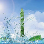 Urethral Sounds,Urethral Plug Crystal Glass Penis Plug Urethral Dilator Masturbation Anal Butt Plug Rod Green Threaded Urethral Plug Short Horse Eye Stick Sex Toys For Men (12Mm)