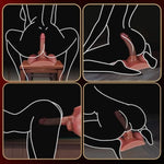 Male Sex Doll For Women, Realistic Anal Dildo Torso With Tight Mini Butt For Couples Gay & Lesbian Play, 8 Inches Soft Unisex Dildos Adult Sex Toys & Games 2.5 Lb