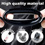 Silicone Penis Pump Sleeve For Electric And Manual Pump Universal Penis Vacuum Sleeve Penis Pump Cylinder Accessories Penis Suckers Enhancement Dick Pump Replacement Set For Penis Extension 3 Pcs