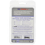 Doc Johnson Titanmen Silicone Cock Rings Double Pack, Black