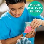 Underwater Sand Art Kit for Kids with 6 Bottles, 8 Sand Colors, Glitter & Funnel