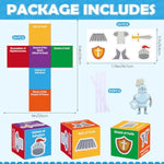 24 Set Armor of God Craft Kit Christian DIY Folding Magic Box Set for Multi-Scenario Use
