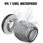 3 Piece Threaded Anal Plug For Women Adult Sex Toy For Couples Hollow Anal Toy With Lid Anal Stimulator For Women And Men Transparent Butt Plug Anal Trainer (Grey)