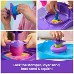 SquishMotion Moldable Play Sand Sensory Toys Kit for Kids Ages 5+