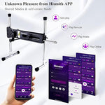 Premium 4.0, Sex Machine With Kliclok, Modularized Dildo Machine With Kliclok System, App And Wire Controlled, Black
