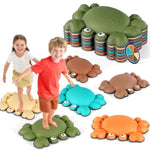 Stepping Stones For Kids, Non-Slip Balance Stepping Stones For Promoting Children'S Coordination Skills, Toddler Stepping Stones Obstacle Course For Kids Age 3 4 5 6 7+