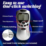 Electric Shock Butt Plug Estim for Men 8 Shock Modes E-Stim Electrosex Toys