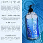Passion Natural Water-Based Personal Lubricant, 34 Fl Oz - Premium, Non-Sticky, Easy-To-Clean Formula For Smooth, Comfortable Use