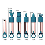 Women 5 In1 Sex Vibrator (Green)