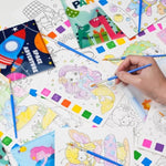 30 Pack Paint with Water Coloring Books for Kids, 210 Pcs Party Favors