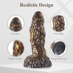 2.36'' Diameter Thick Monster Dildo,7.48 Inch Fantasy Anal Dildo For Prostate G-Spot Stimulation,Realistic Silicone Dildos With Strong Suction Cup For Hands-Free And Anal Play,Sex Toys For Women Men