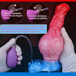 Inflatable Liquid Silicone Massager for Relaxation and Wellness
