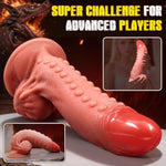 2.8" Diameter 13 Inch Huge Realistic Lifelike Silicone Dildo, Huge Size Monster Dildo With Powerful Suction Cup For Advanced Hands-Free Anal Play, Flexible Thick Dong Adult Sex Toy For For Women