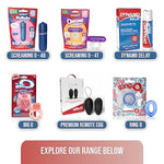 Vibrating Ring – Disposable Penis Ring For Couples, Body-Safe Silicone, Single-Use Vibrator, Enhances Clitoral & Erection Pleasure