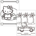 Hello Kitty Party Pack - 5 Coloring Books, Crayons, and Over 50 Hello Kitty Stickers