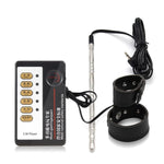 Sm Electric Shock Urethral Sounds Dilator Male Thrusting Toys Penis Insert Toys Training Masturbator Trainer Stimulation Massager Men Sex Toy Urethral Sounds Prostate Massage