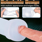 Electric Penis Vacuum Pump, Male Masturbator With 4 Suction Intensities Rechargeable Automatic Penis Enlarge Air Pressure Device Adult Sex Toys For Men