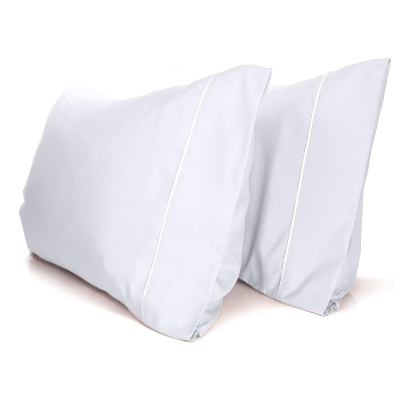 Bamboo Collection Pillowcases 2 Pack - Eco Friendly Wrinkle Free Cooling Pillo