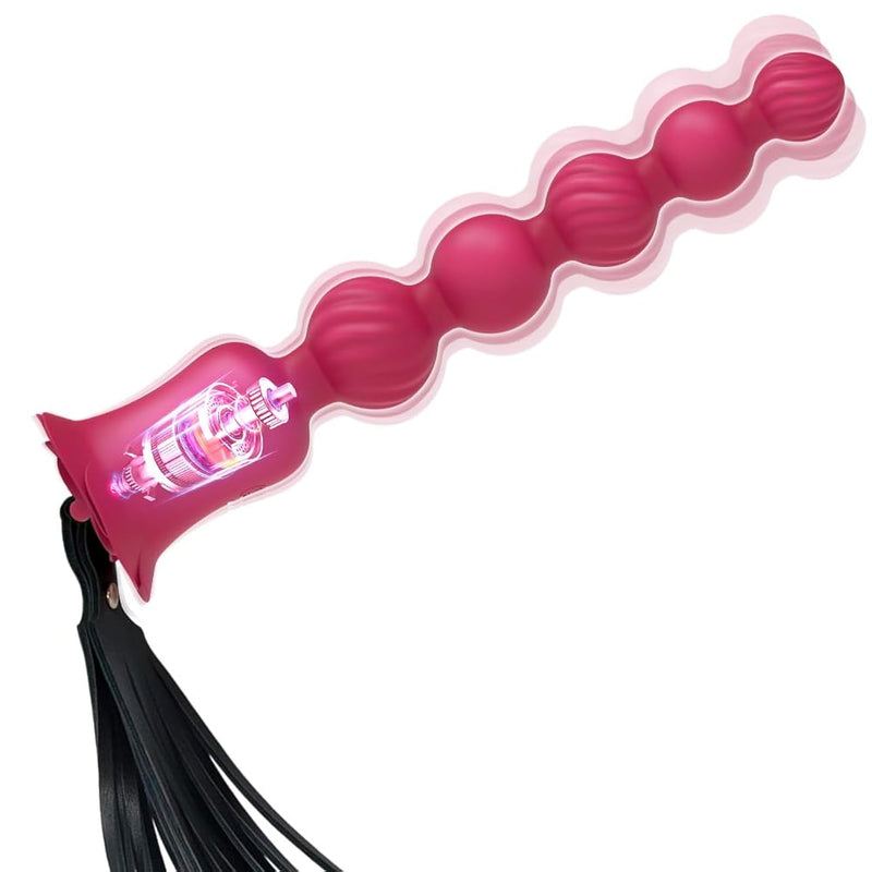 Vibrating Anal Beads Butt Plug Silicone Vibrator G-Spot Stimulator Male Prostate Massager Anal Dildo Sex Toys For Men Women Couples Beginners
