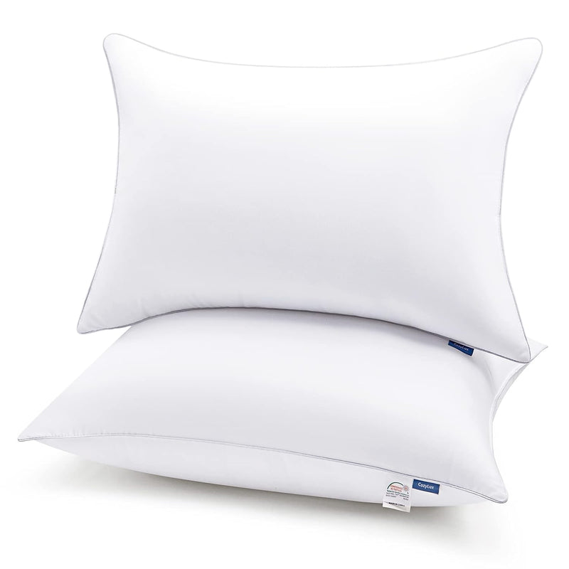Pillows King Size Set Of 2, Hotel Quality Bed Pillows For Sleeping 2 Pack, Coo
