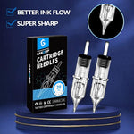Tattoo Cartridge Needles 40Pcs Mixed Tattoo Needles #12 Size 3Rl 5Rl 7Rl 9Rl For Beginners Or Artists