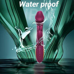 Realistic Vibrator Sex Toys,Clitoral G Spot Female Vibrators With 10 Powerful Vibrating Modes,Waterproof Bullet Dildo Anal Stimulator For Adult Sex Toys For Women Couples Dildos (Brownish)