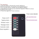 Electro Stimulation Kit for Men - Adjustable EStim Penis Ring Set with Power Unit