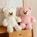 Teddy Bear Plush Toy, 10Inches Teddy Bear Stuffed Animal Birthday For Kids Girl Friends (Pink)