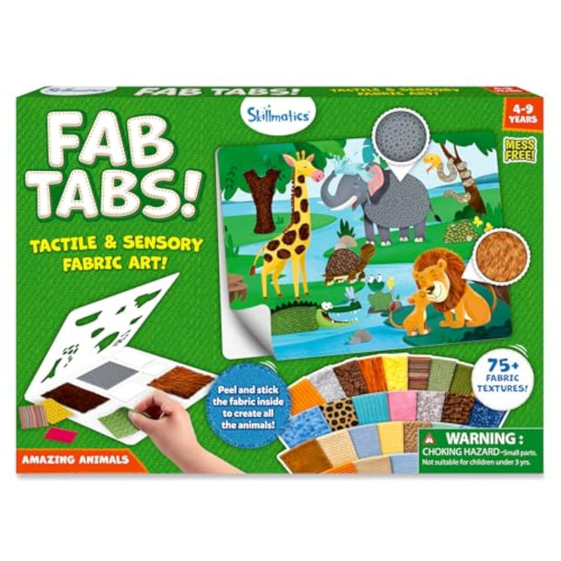3D Fabric Decorating Art Kit with Animal Designs, Perfect for Sensory Play and Home Decor